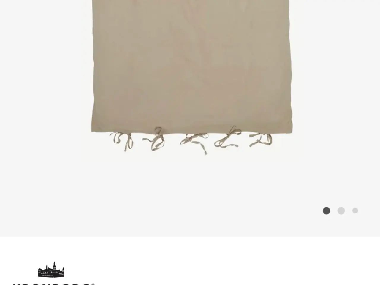 Billede 7 - 2 sengesæt hør / bomuld 140x200 cm.