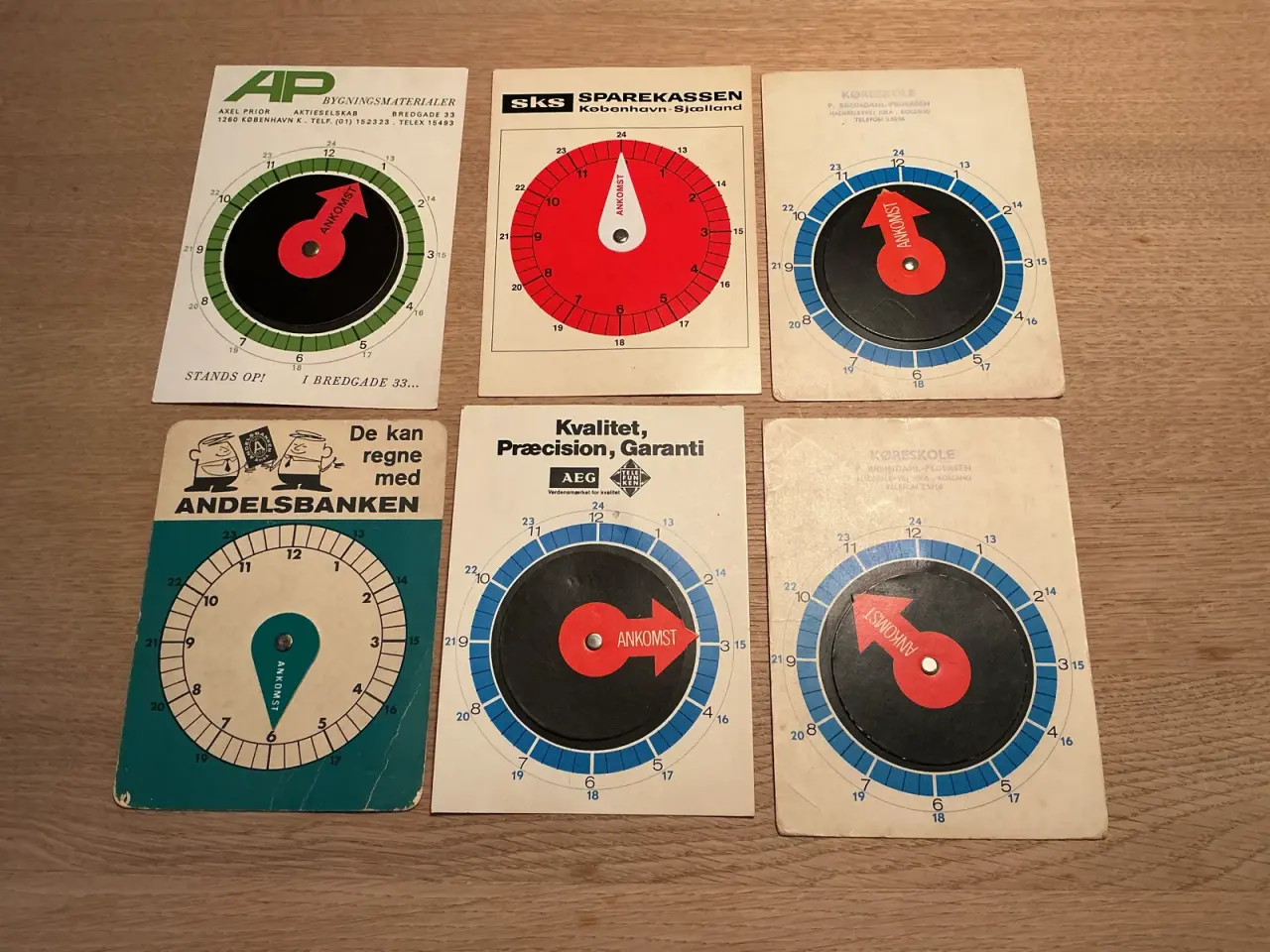 Billede 1 - P - skive retro