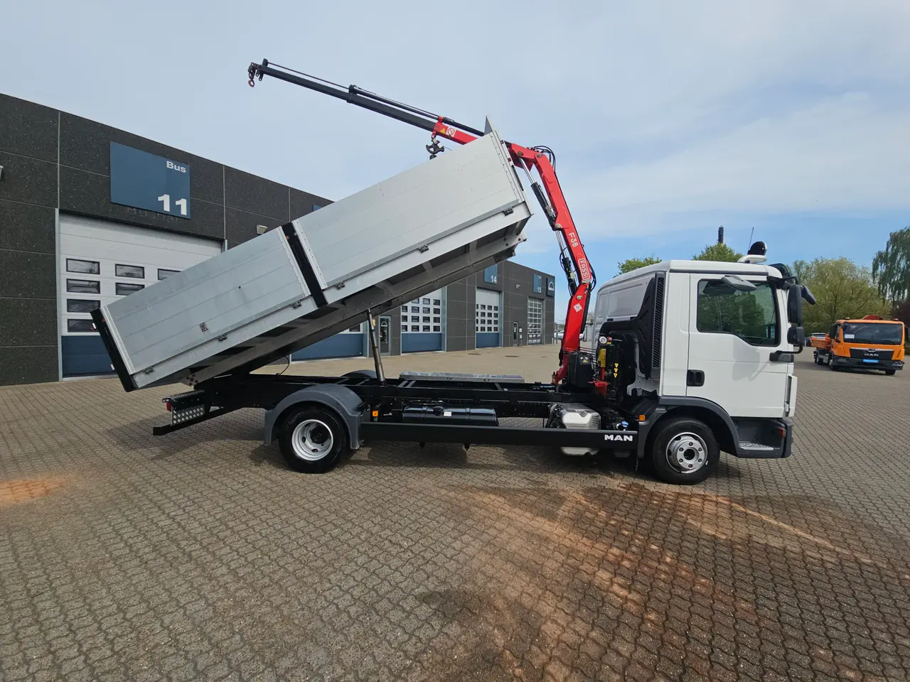 Billede 5 - MAN TGL 10.220, Tip-kran