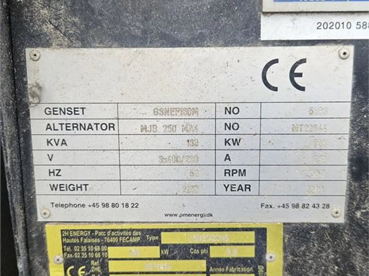 Billede 15 - Marelli GSNEF160 M - kVA 160 / KW 128 / AMP 231 - PM Energie