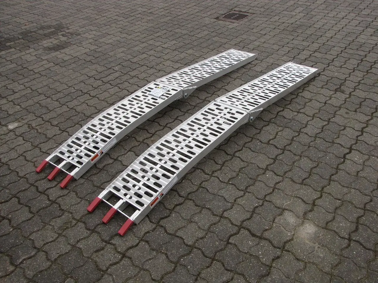 Billede 1 - Alu.ramper 2,25 m - foldbar TILBUD