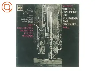 Mozart, The four concertos for woodwinds and orchestra, vol 2 fra Cbs (str. 30 cm)