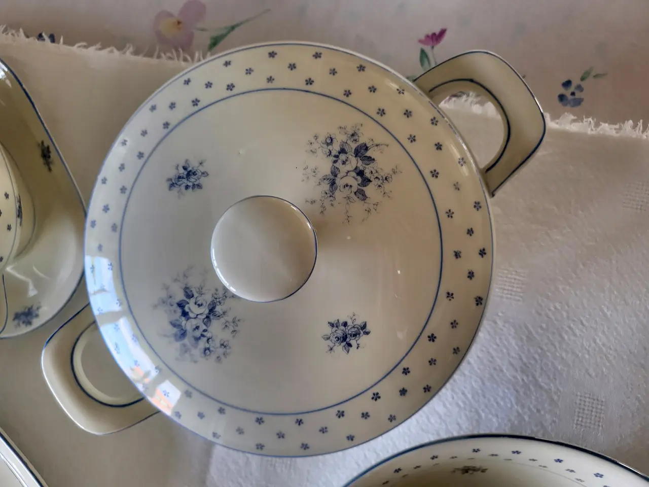 Billede 11 - Charmerende og unikt retro spisestel (ca. 1925) –
