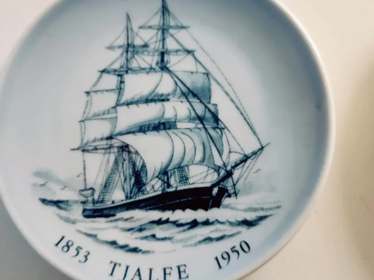 Billede 4 - 3 fine små maritime platter 
