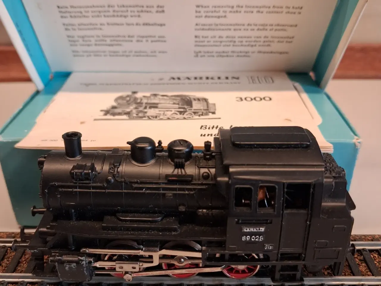 Billede 1 - Märklin #3000 H0 AC Tenderlokomotiv