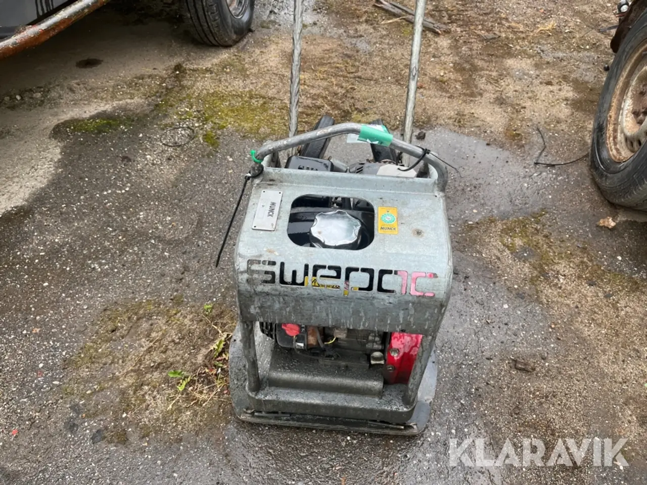 Billede 2 - Pladevibrator Swepac F70A