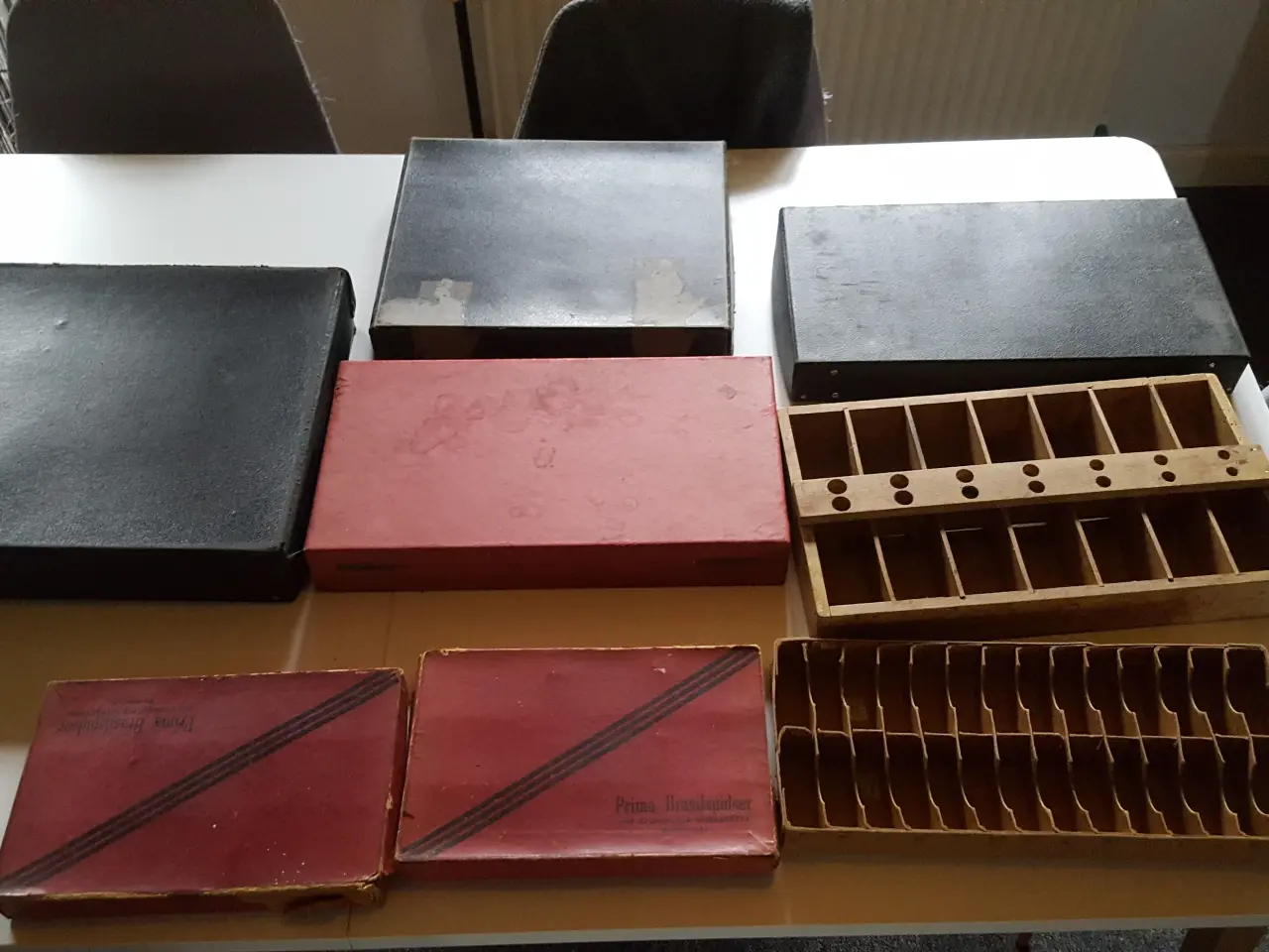 Billede 1 - gammle pibe opbevarnings kasse