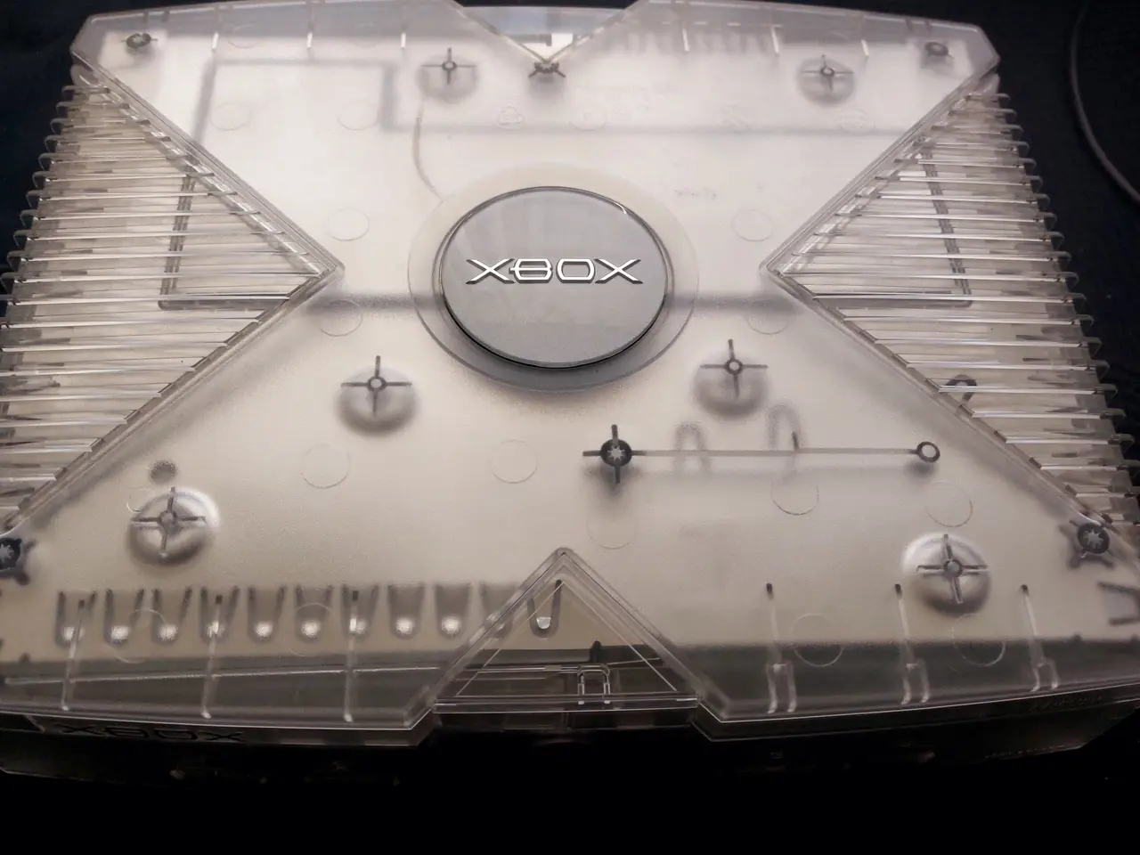 Billede 1 - Xbox Crystal Edition Konsol + 24 Spil