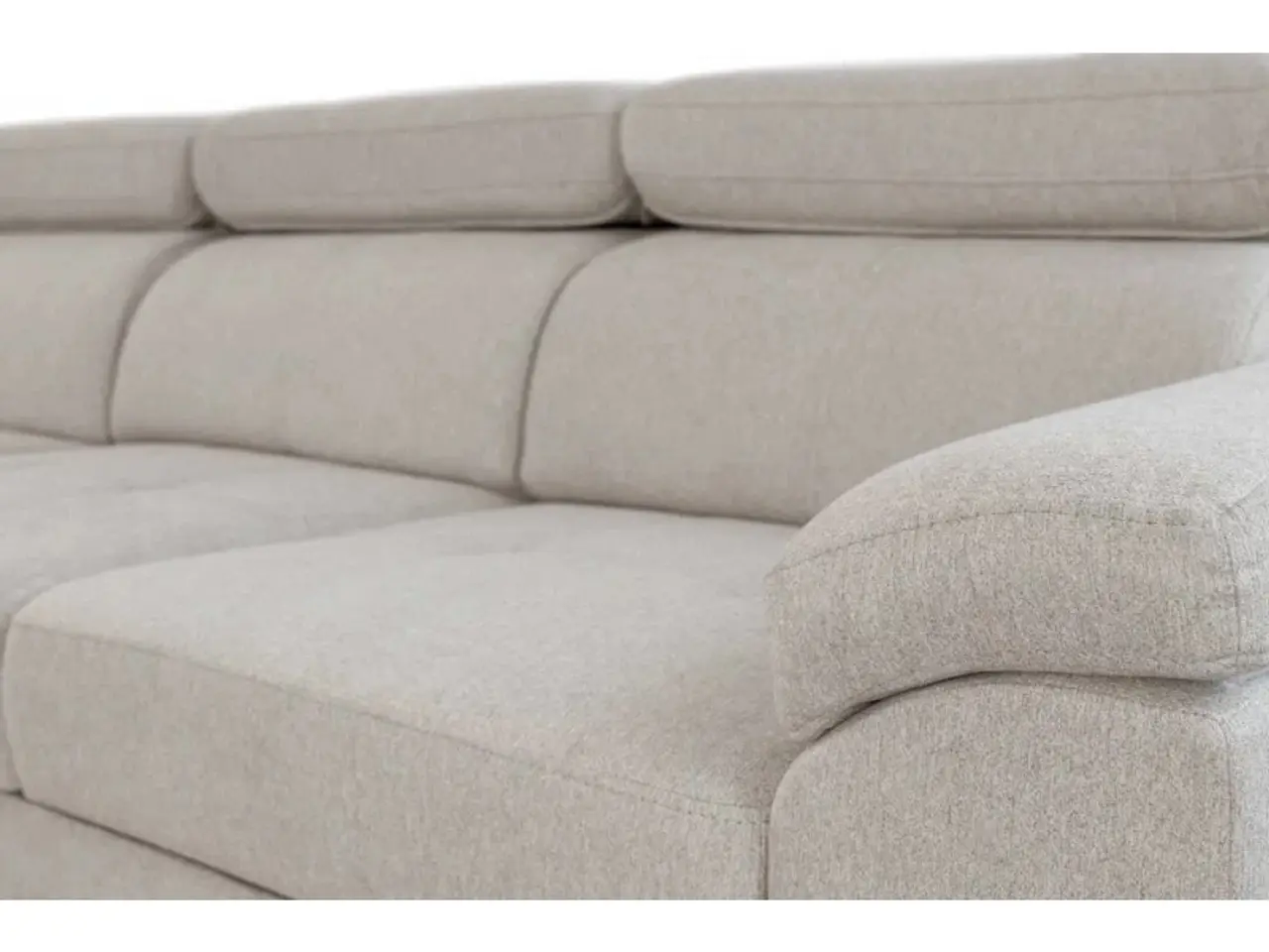 Billede 4 - Stitch Sovesofa Venstrevendt Med Indbygget Sengeudtræk - Stof