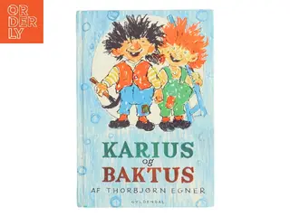 Karius og Baktus billedbog fra Gyldendal af Thorbjørn Egner (Bog)