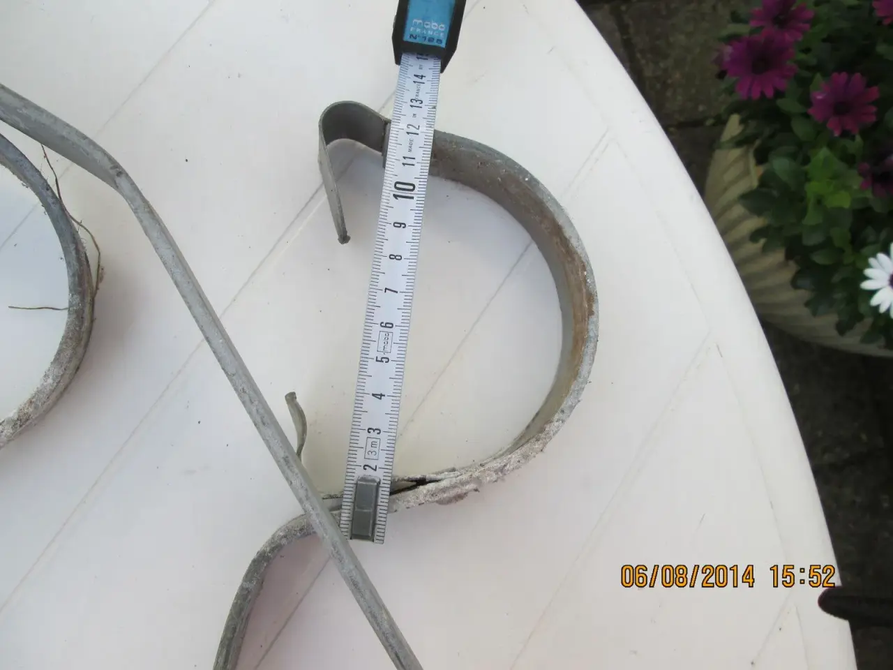 Billede 1 - Tagrendejern 12 cm