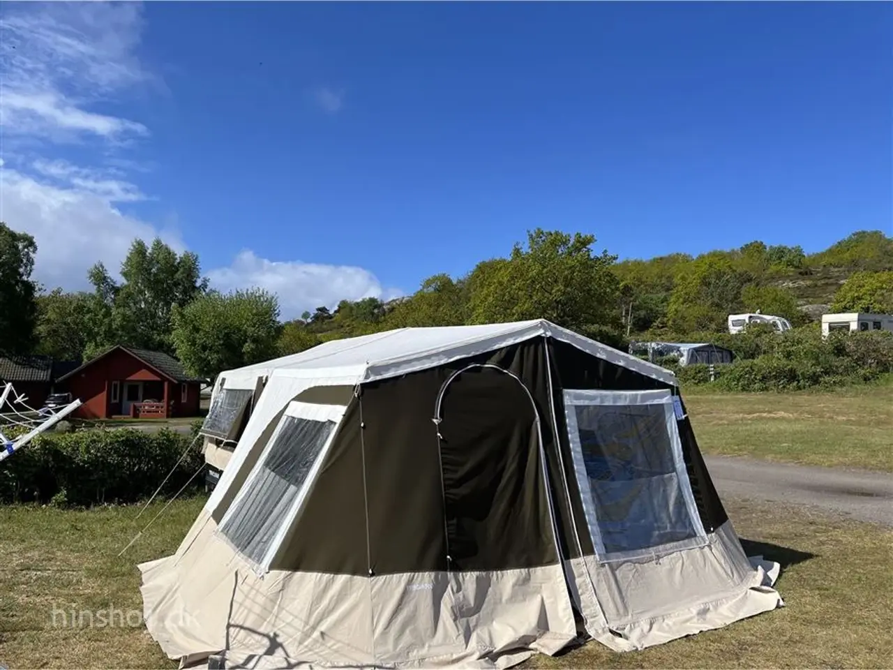 Billede 1 - 2012 - Trigano Alpha Exclusive Line Teltvogn med god plads og fast bund fra Hinshøj Caravan A/S