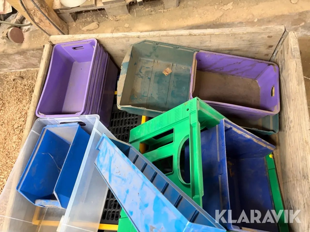 Billede 7 - Lot med plastikkasser - 1 palle