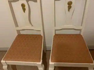 2 stk. spisebordstole