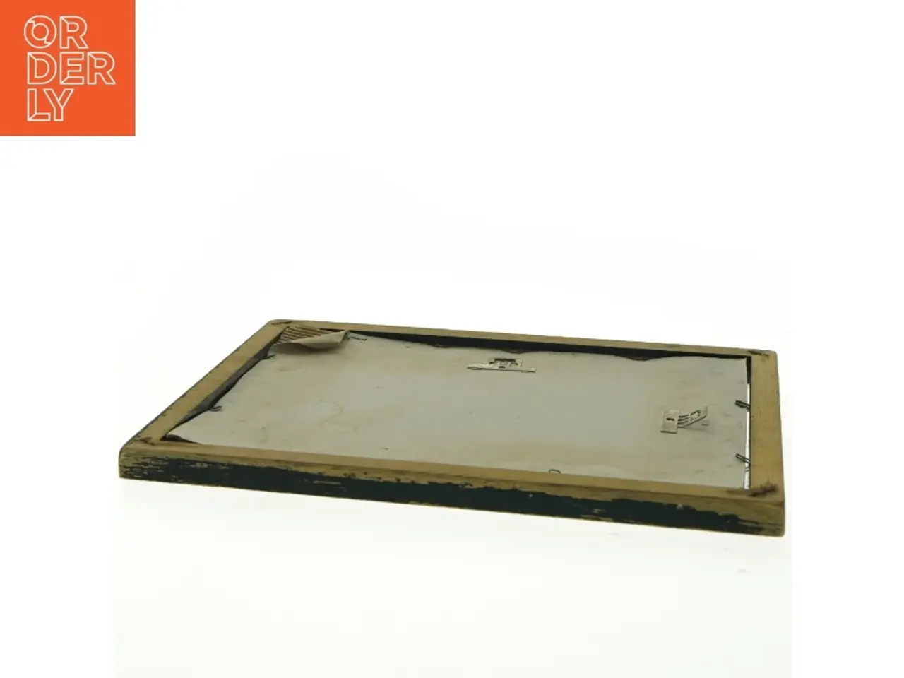 Billede 2 - Brugt træramme /spejl (str. 28 x 23 cm)