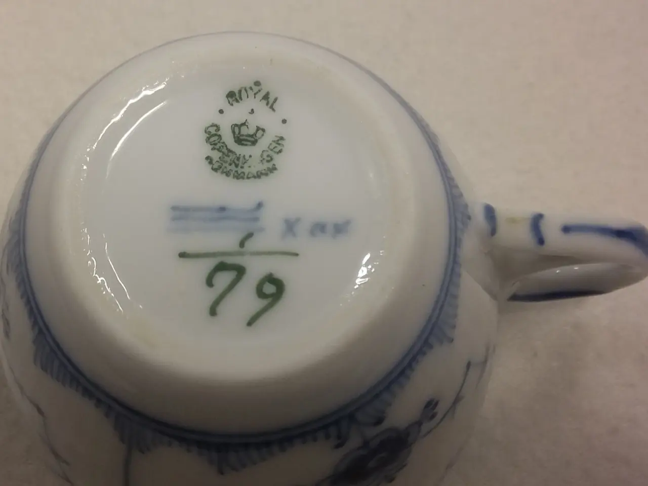 Billede 3 - ROYAL COPENHAGEN, MUSSELMALET KAFFESTEL