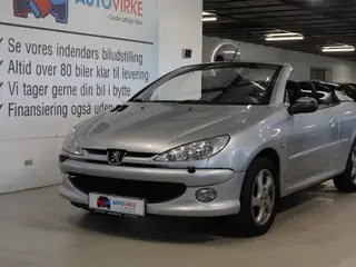 Peugeot 206 CC 1,6 110HK Cabr.