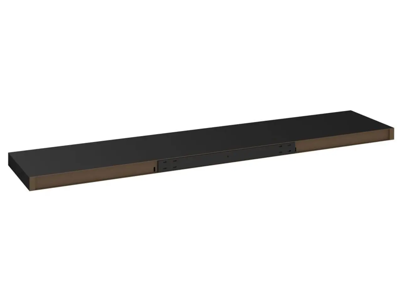 Billede 8 - Væghylder 2 stk. 120×23,5×3,8 cm - MDF, sort