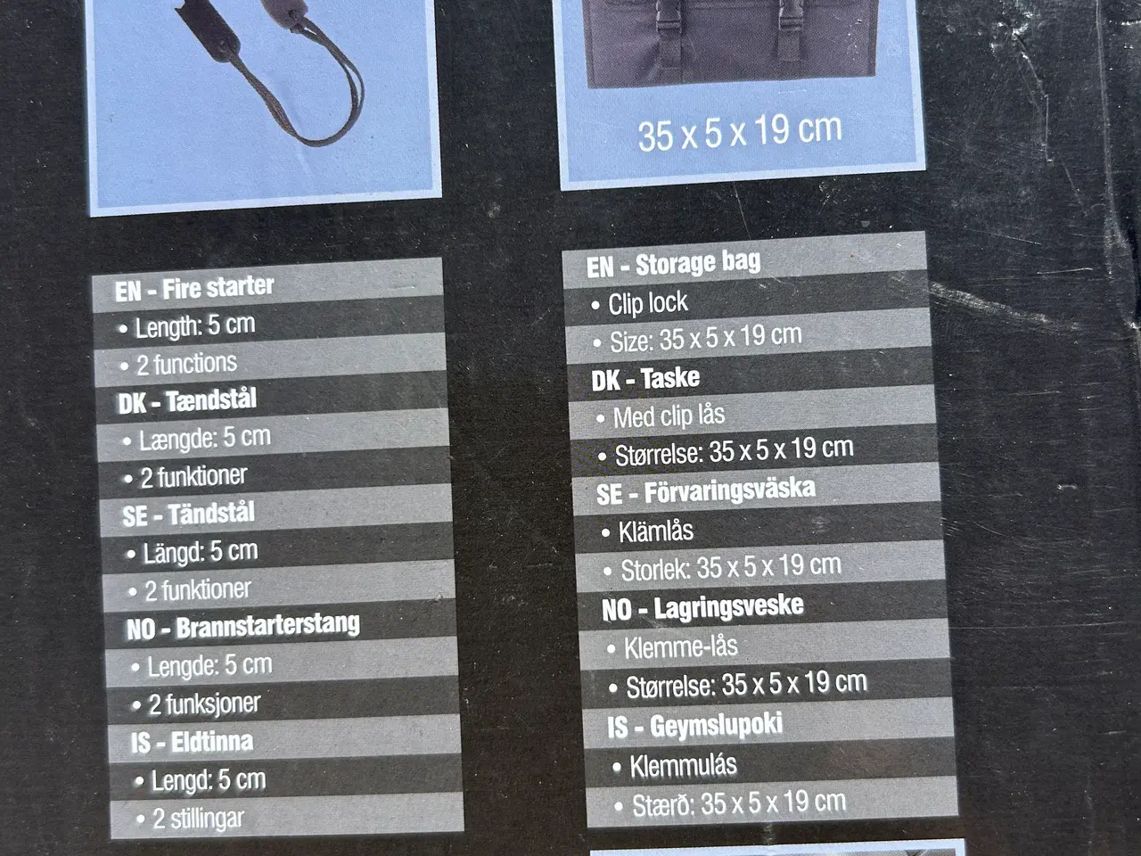 Billede 12 - NY Bålstedssæt 6 dele