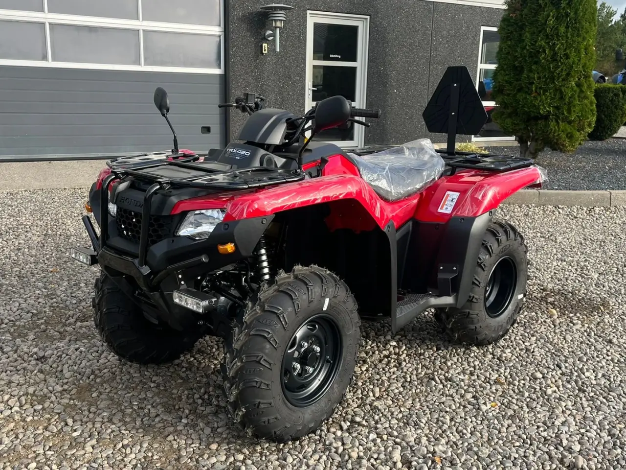 Billede 2 - Honda TRX 420FE Traktor STORT LAGER AF HONDA ATV. Vi hjælper gerne med at levere den til dig, og bytter gerne. KØB-SALG-BYTTE se mere på www.limas.dk