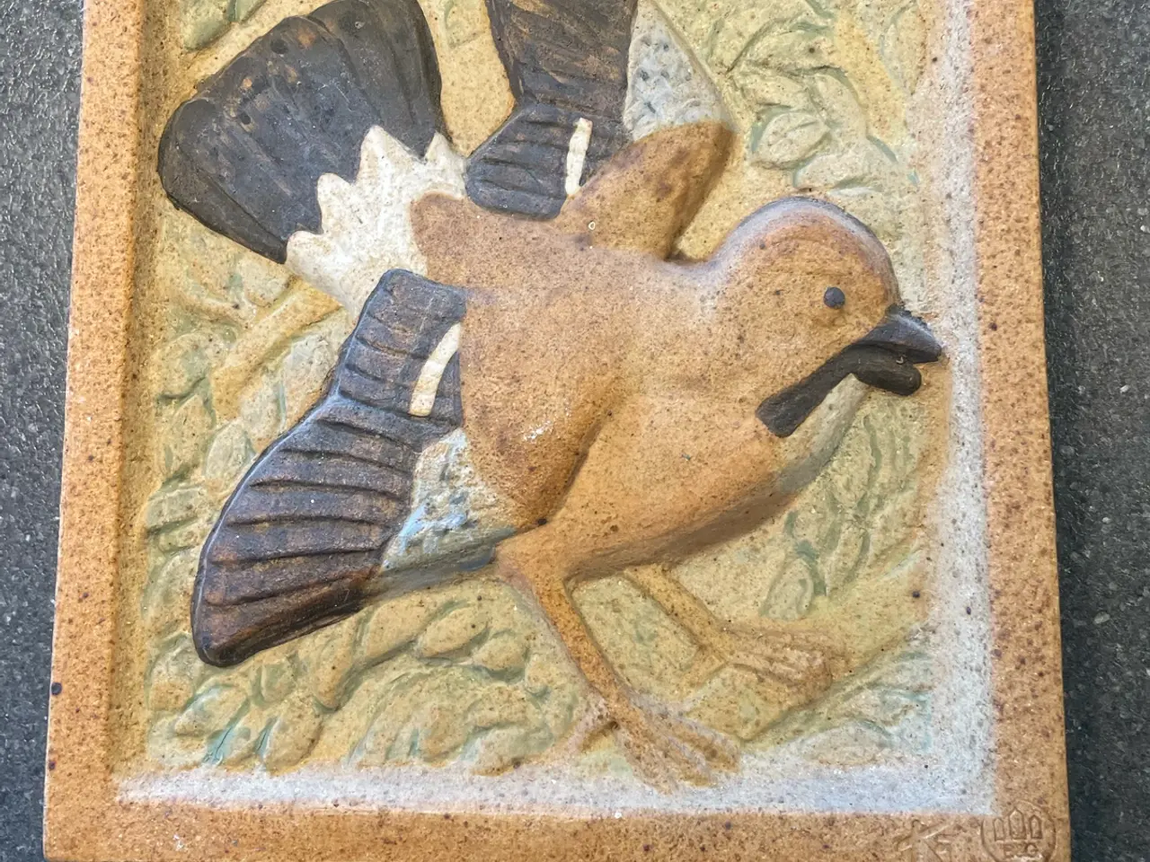 Billede 1 - Karl Otto Johansen relief for B&G - skovskade