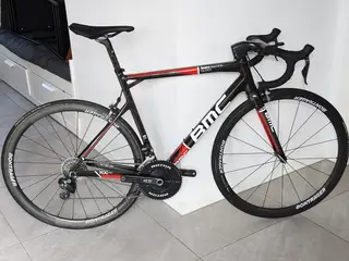 carbon racercykel med elektronisk gear