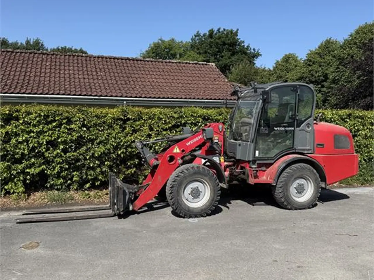 Billede 1 - Weidemann 3070 CX80 - Vægt / weight 4,6 ton