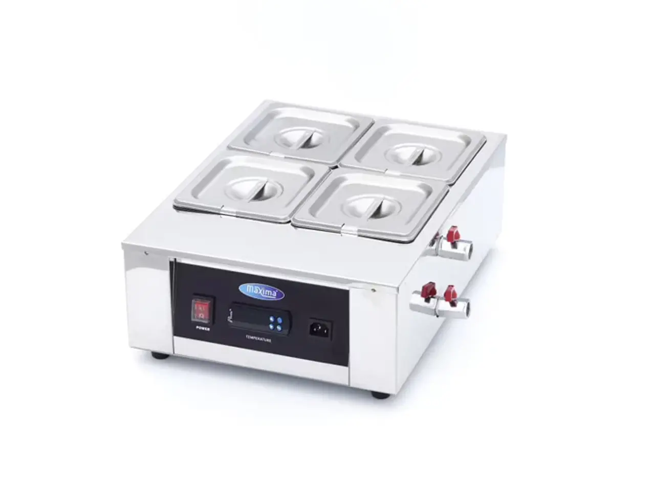 Billede 1 - Chokoladesmelter – 4 x 1/6 GN – 10 cm