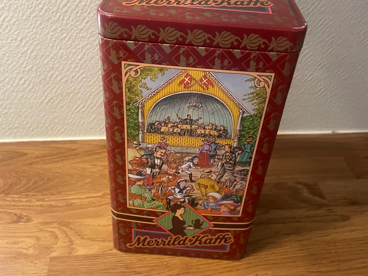 Billede 5 - Merrild kagedåse, retro