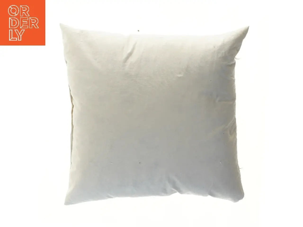 Billede 2 - Kvadratisk hvid pude (str. 49x49 cm)