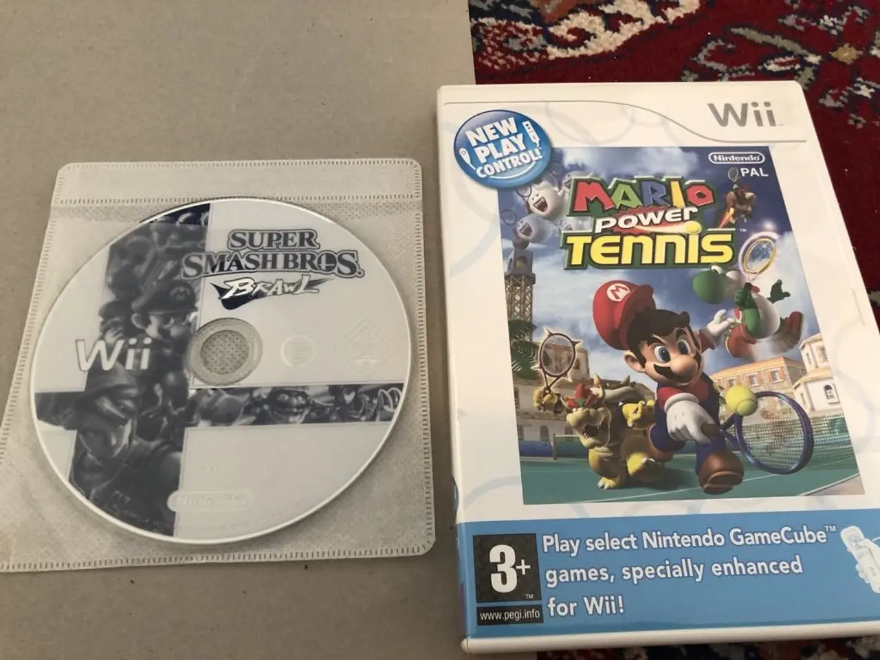 Billede 1 - Super Smash Bros. Brawl + Mario Power Tennis