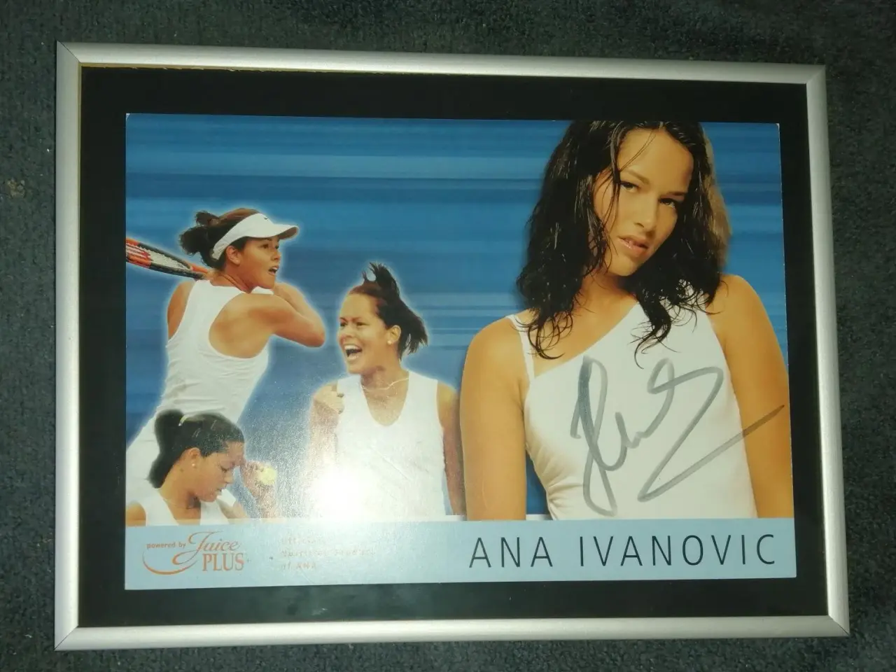 Billede 4 - AUTOGRAF, ANA IVANOVIC , TENNIS I RAMME