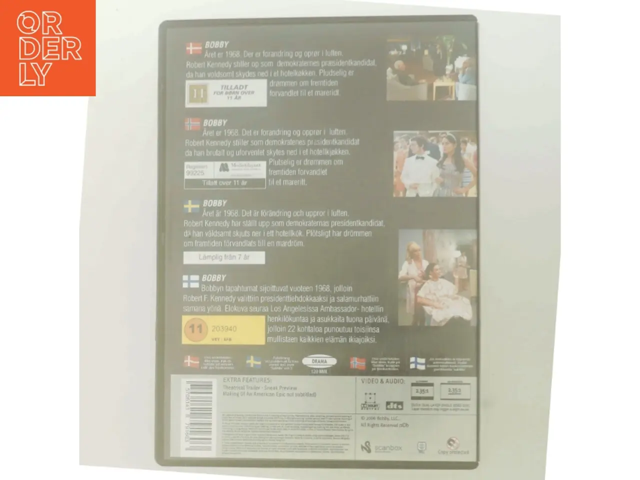 Billede 3 - Bobby med Laurence Fishburne (DVD)