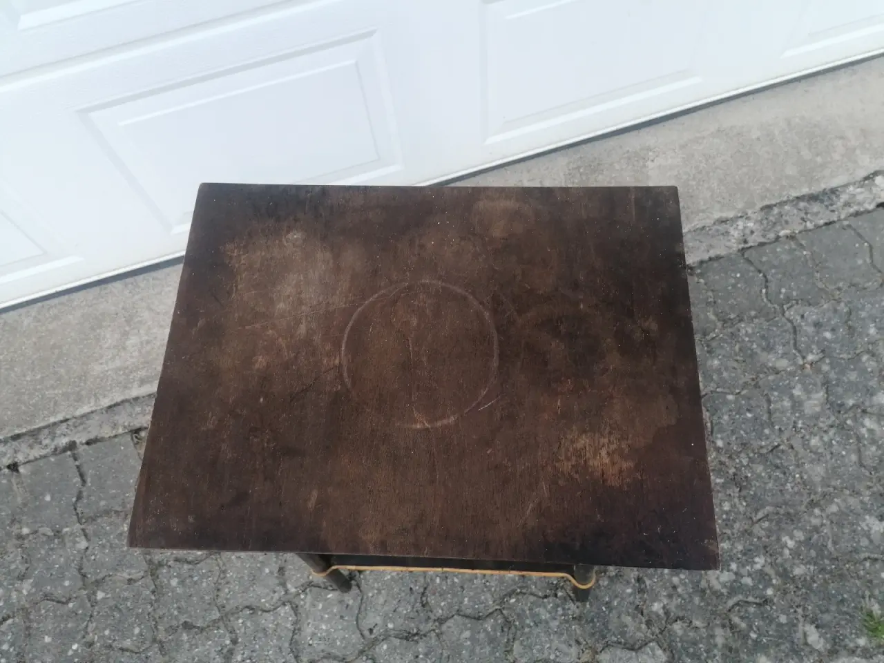 Billede 4 - Lille Piedestal Bord BxDxH 43x32x71 cm