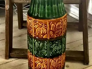 * Stor og lækker vase - fra West Germany