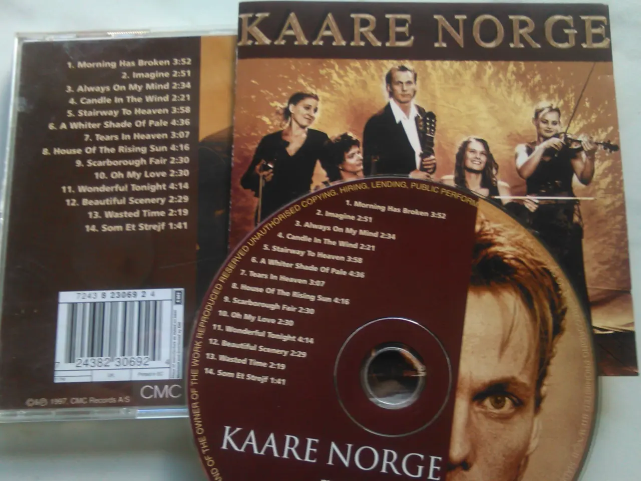 Billede 2 - Kaare Norge: Morning Has Broken (1997