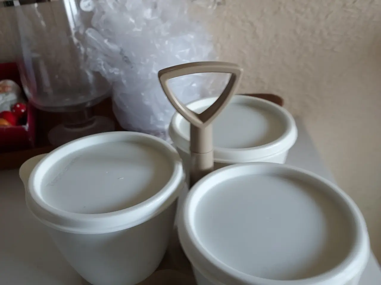 Billede 1 - Tupperware tredelt beholder