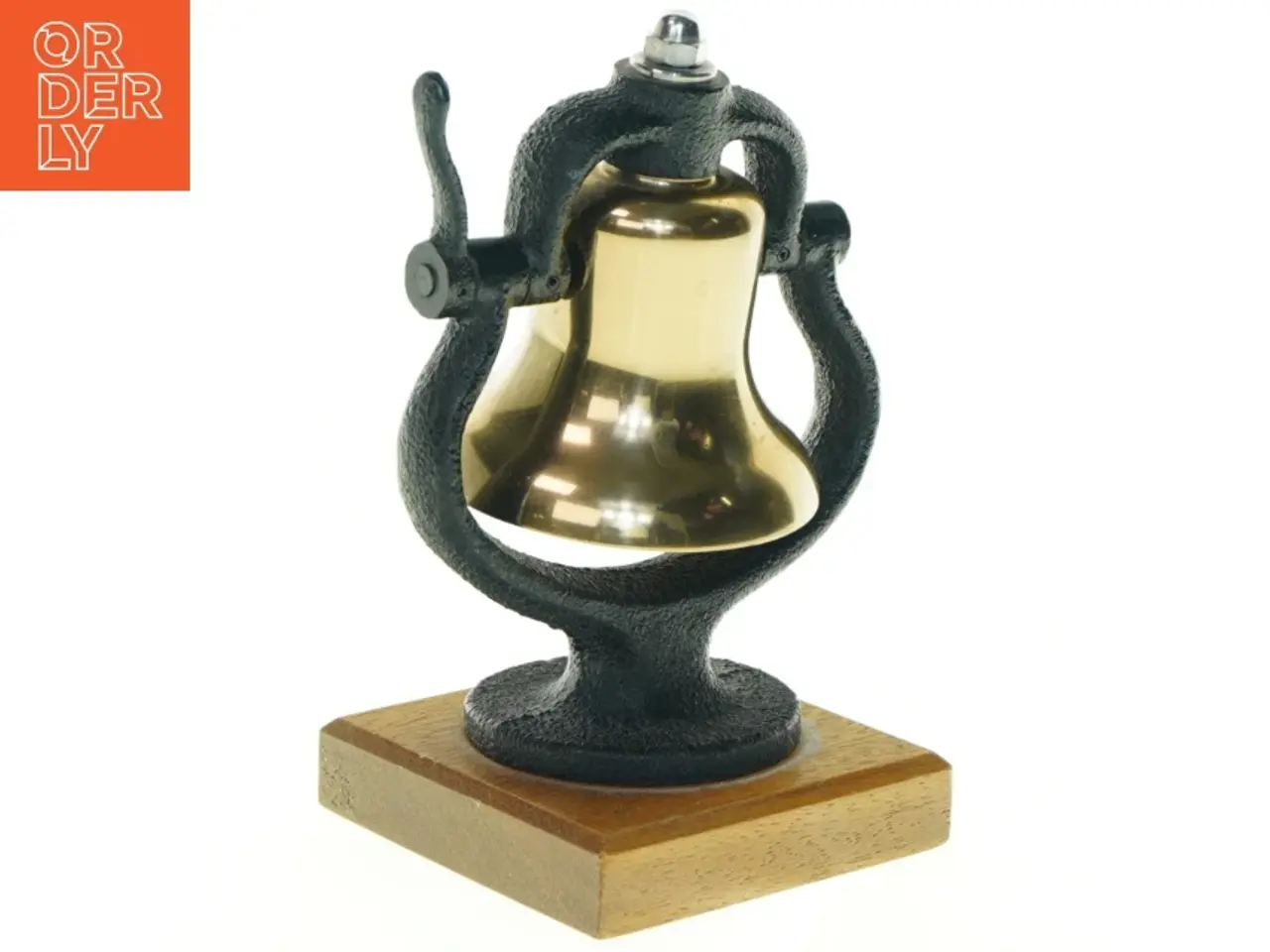 Billede 1 - Vintage bordklokke (str. 18 x 9,5 cm)