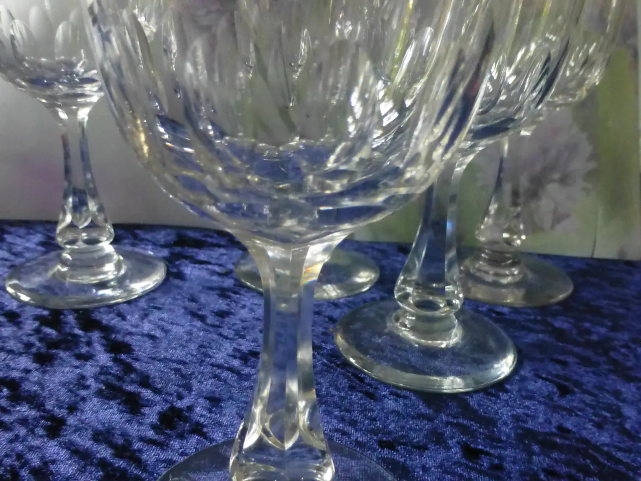 Billede 2 - Derby Hvidvins Glas H 13 Ø 7cm