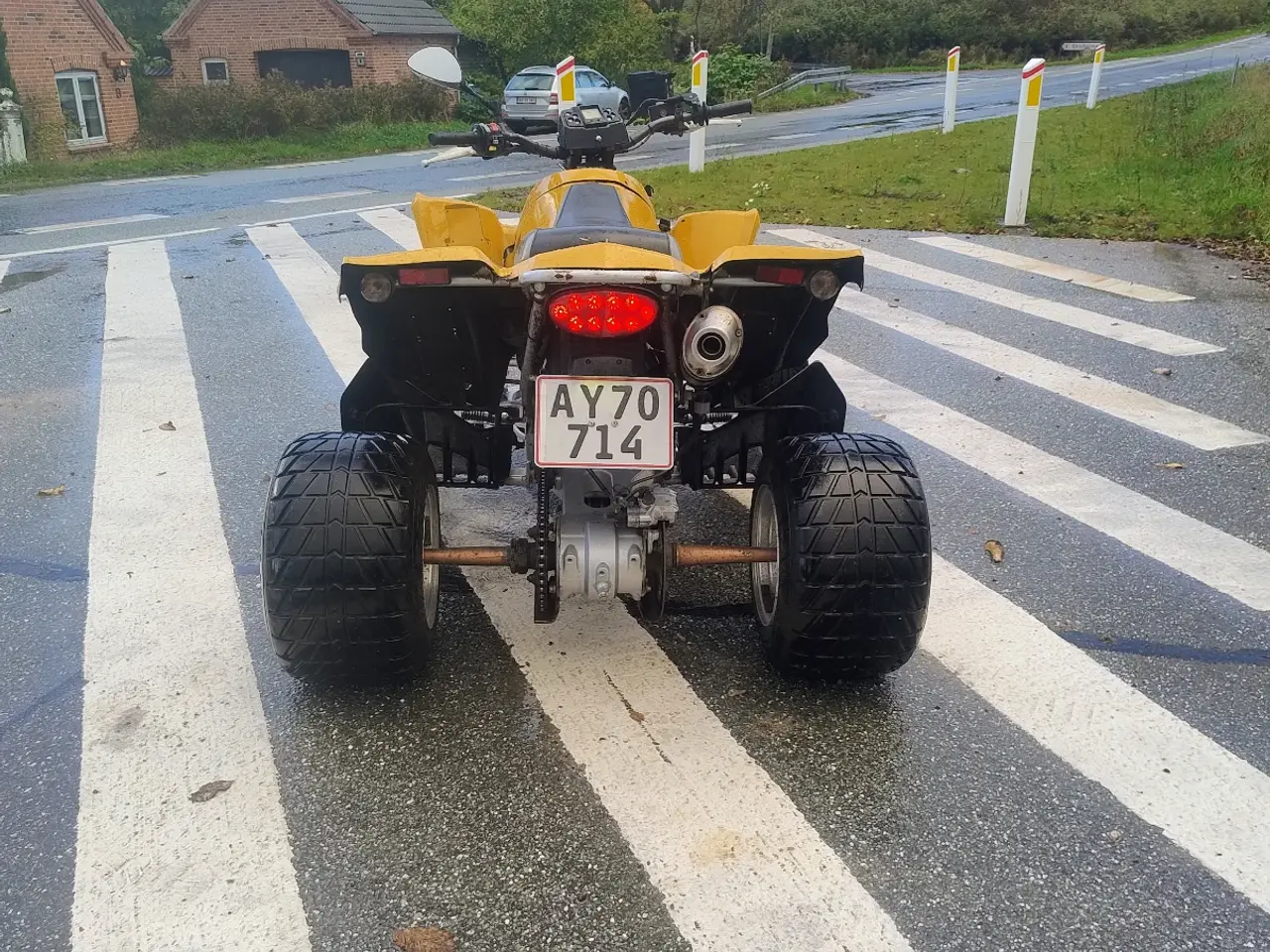Billede 2 - Hyusong te 450 ATV på bil plader 