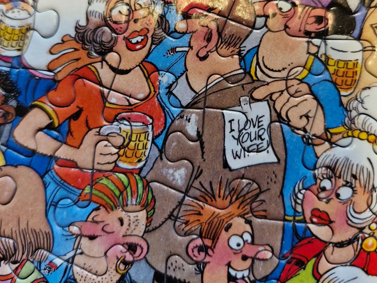 Billede 4 - Jan van Haasteren, Jumbo, German Beer Party, 500 s