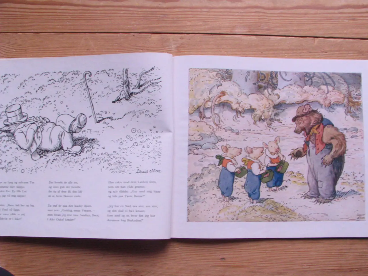 Billede 2 - Louis Moe (1857-1945). Tre smaa Grises Eventyr