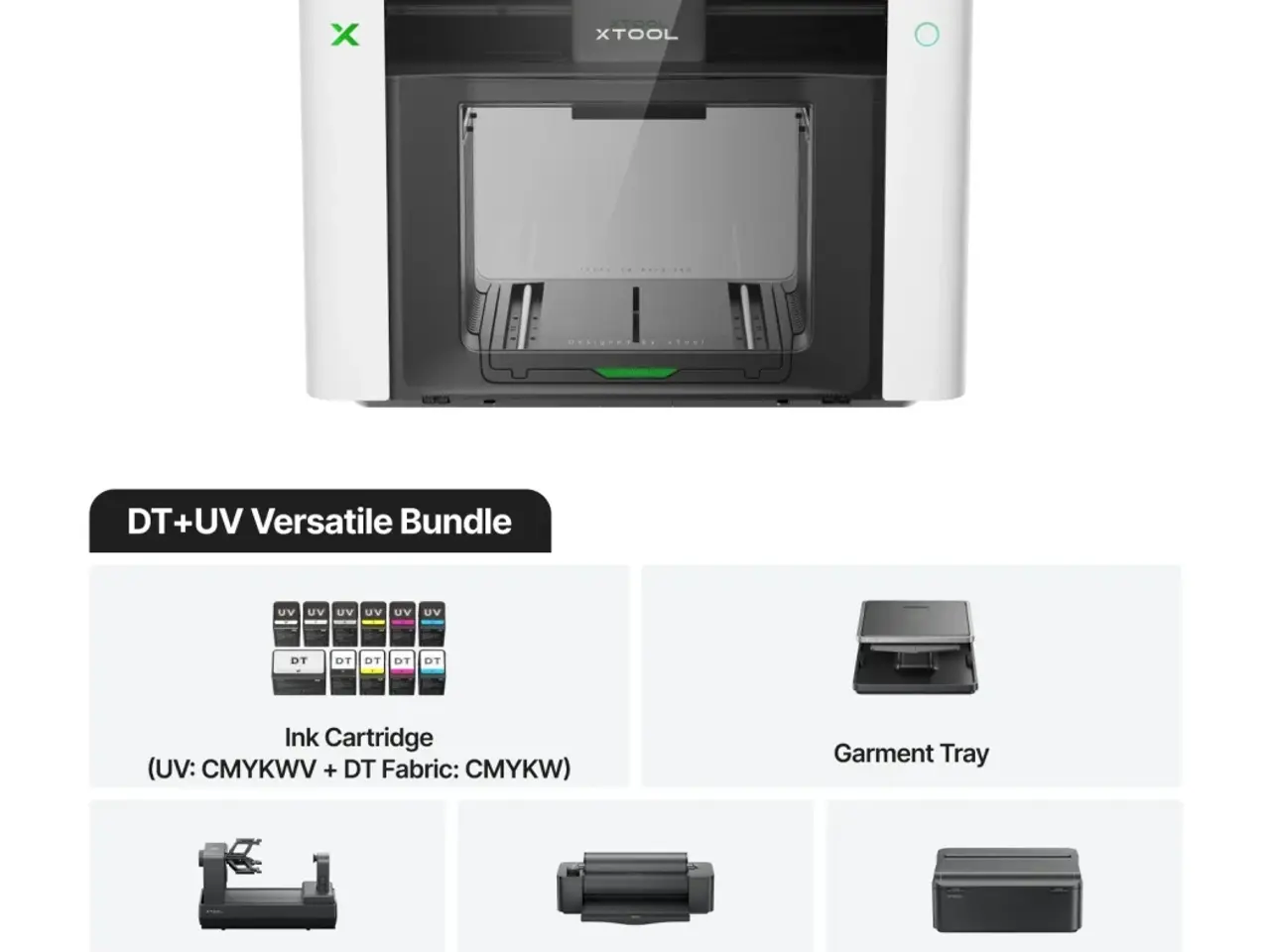 Billede 1 - xTool O1 Omni Printer UV og DTG Versatile Bundle