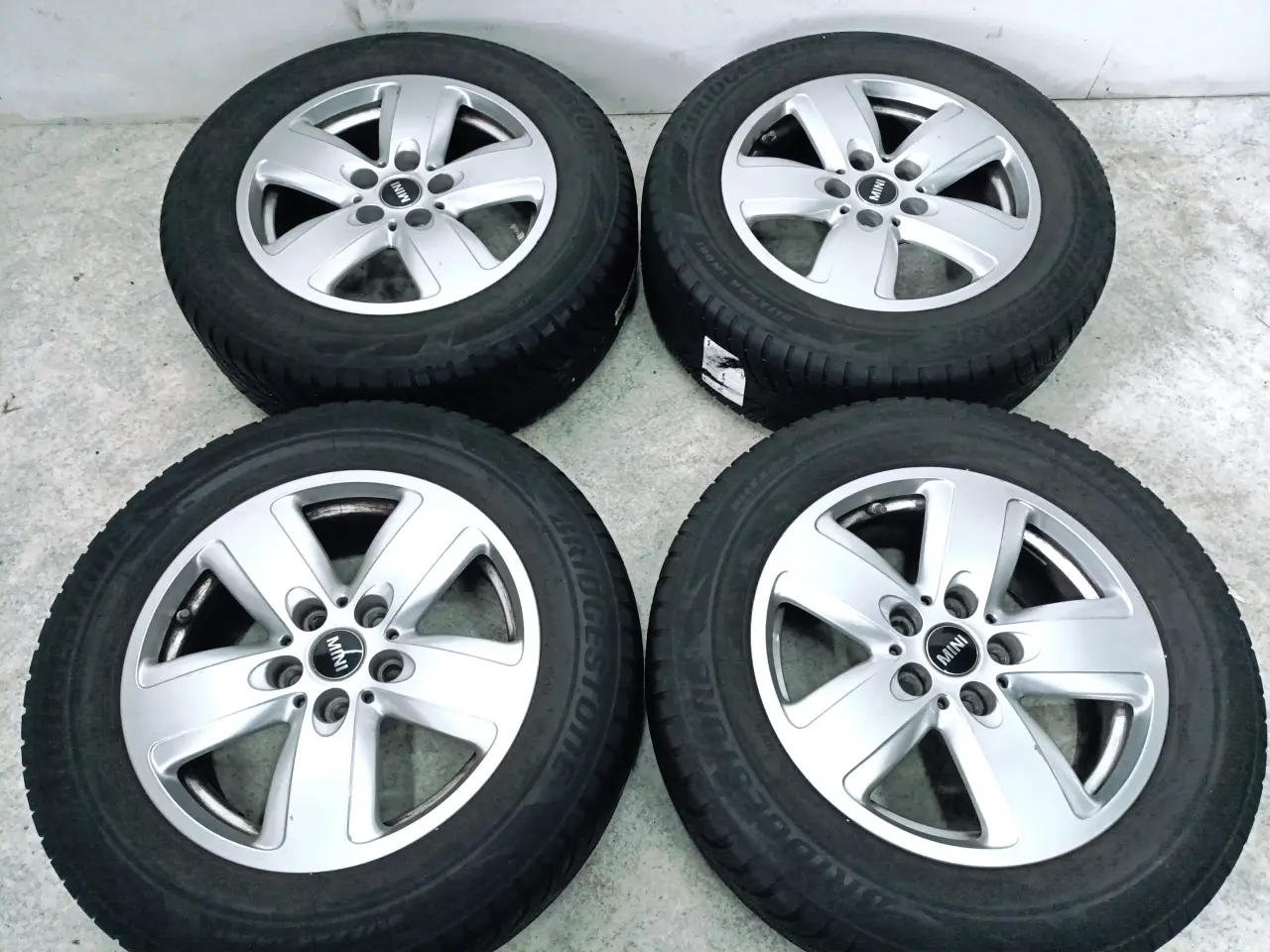 Billede 5 - 5x112 16" ET41 nav 66,6ø MINI vintersæt inkl. TPMS