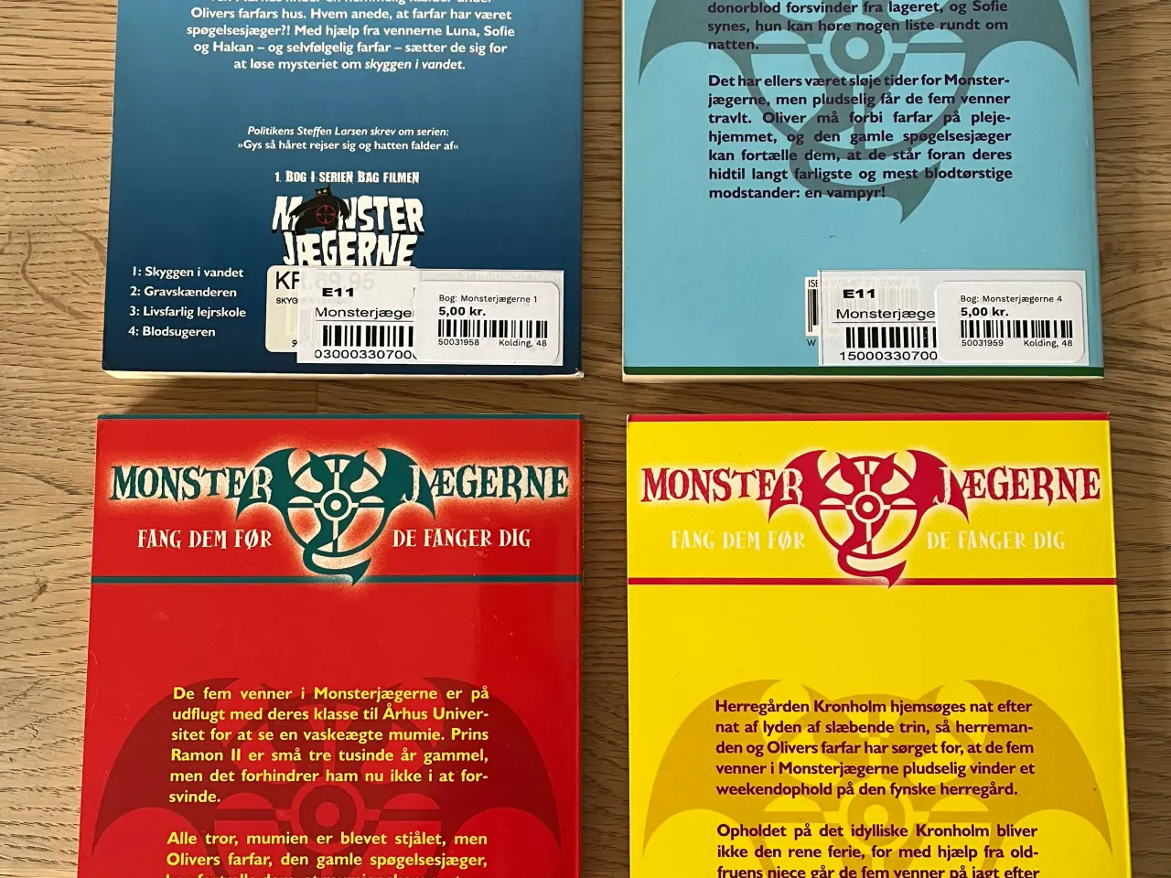 Billede 2 - Monster Jægerne - 4 bøger
