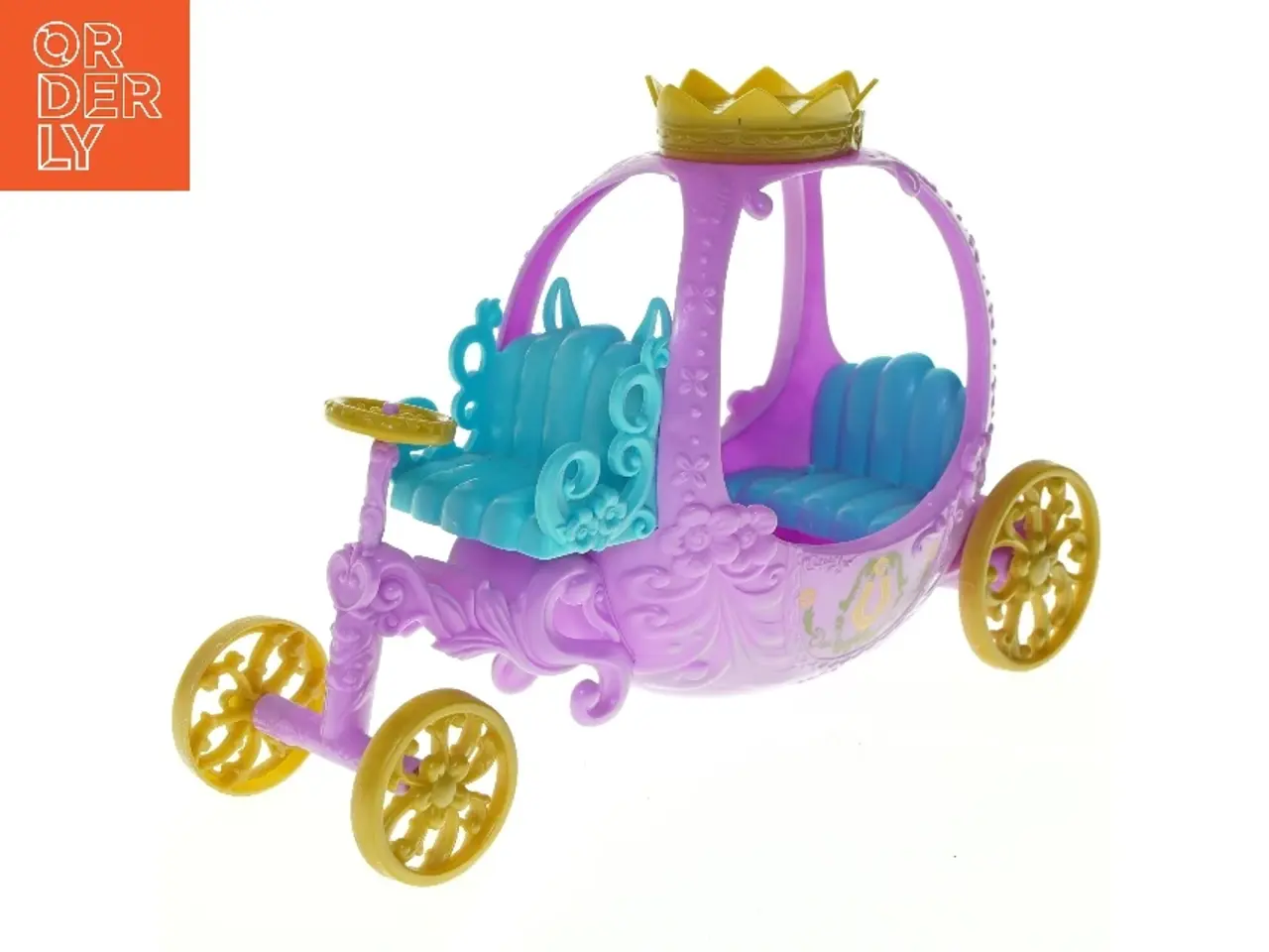 Billede 1 - Prinsessekaretøj (str. 32 x 21 cm)