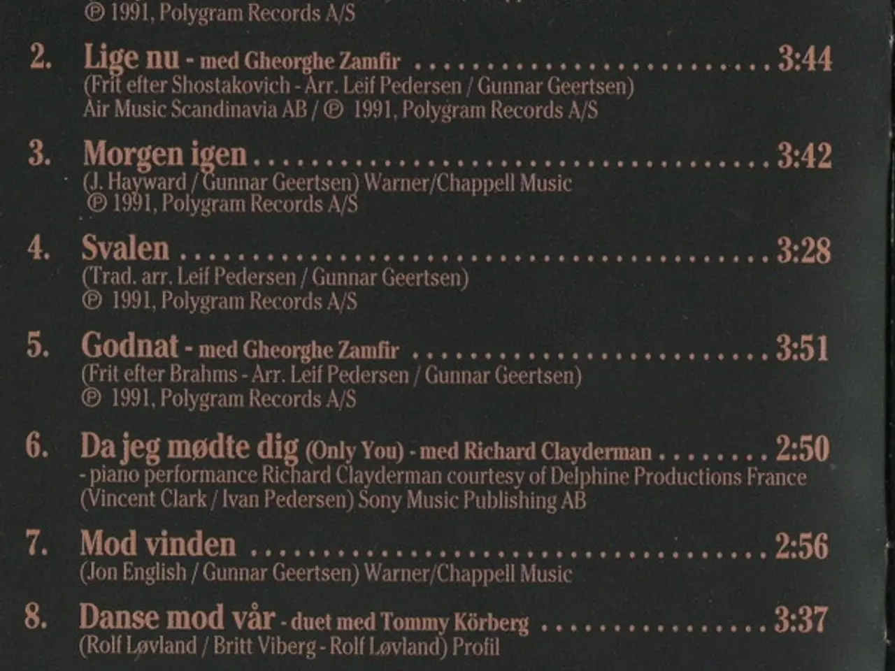 Billede 4 - Lene Siel – Mine Favoritter – CD