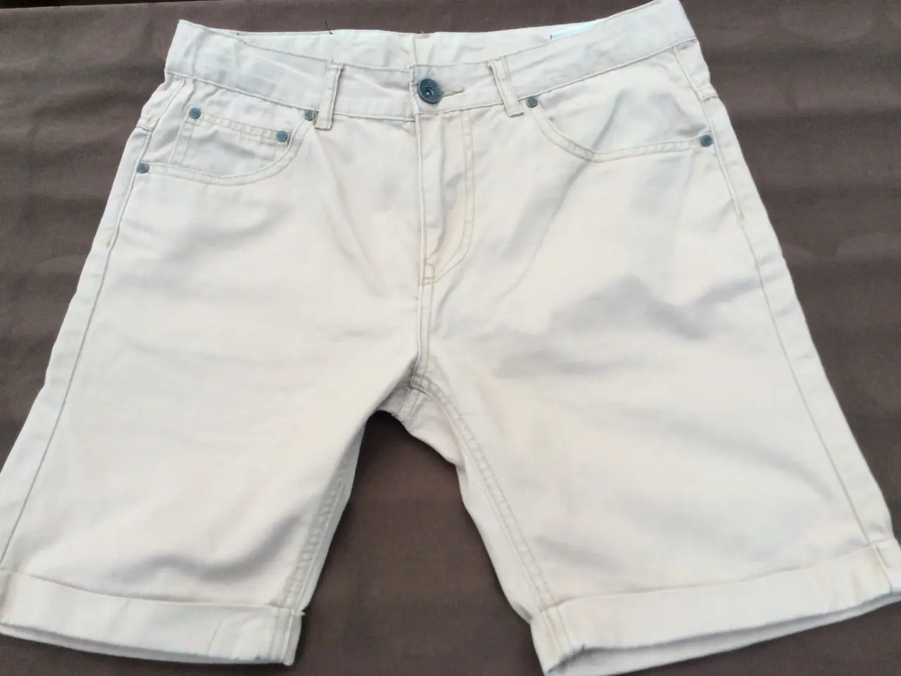 Billede 1 - Lærredsshorts