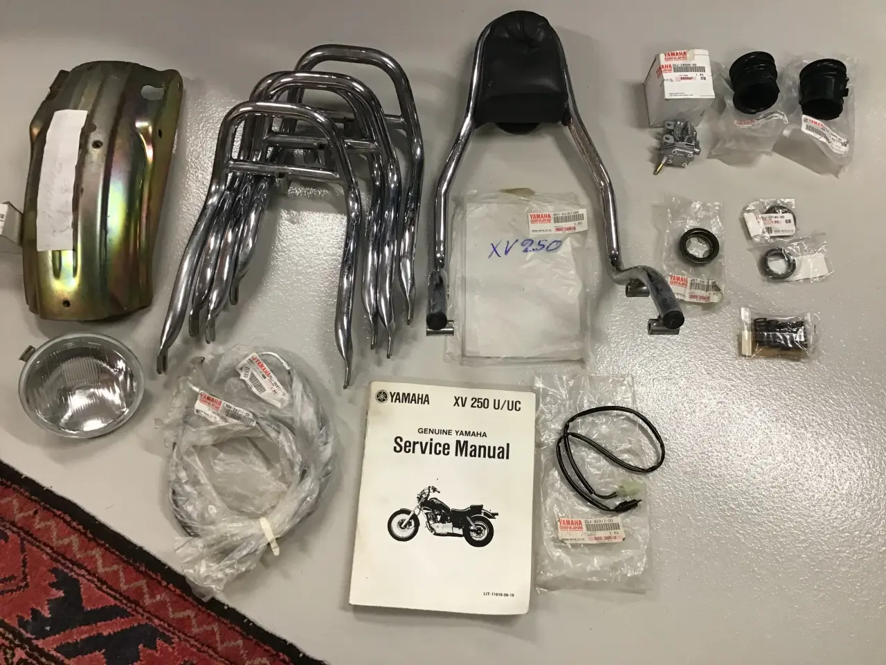 Billede 1 - Yamaha XV 250 nye og brugte dele