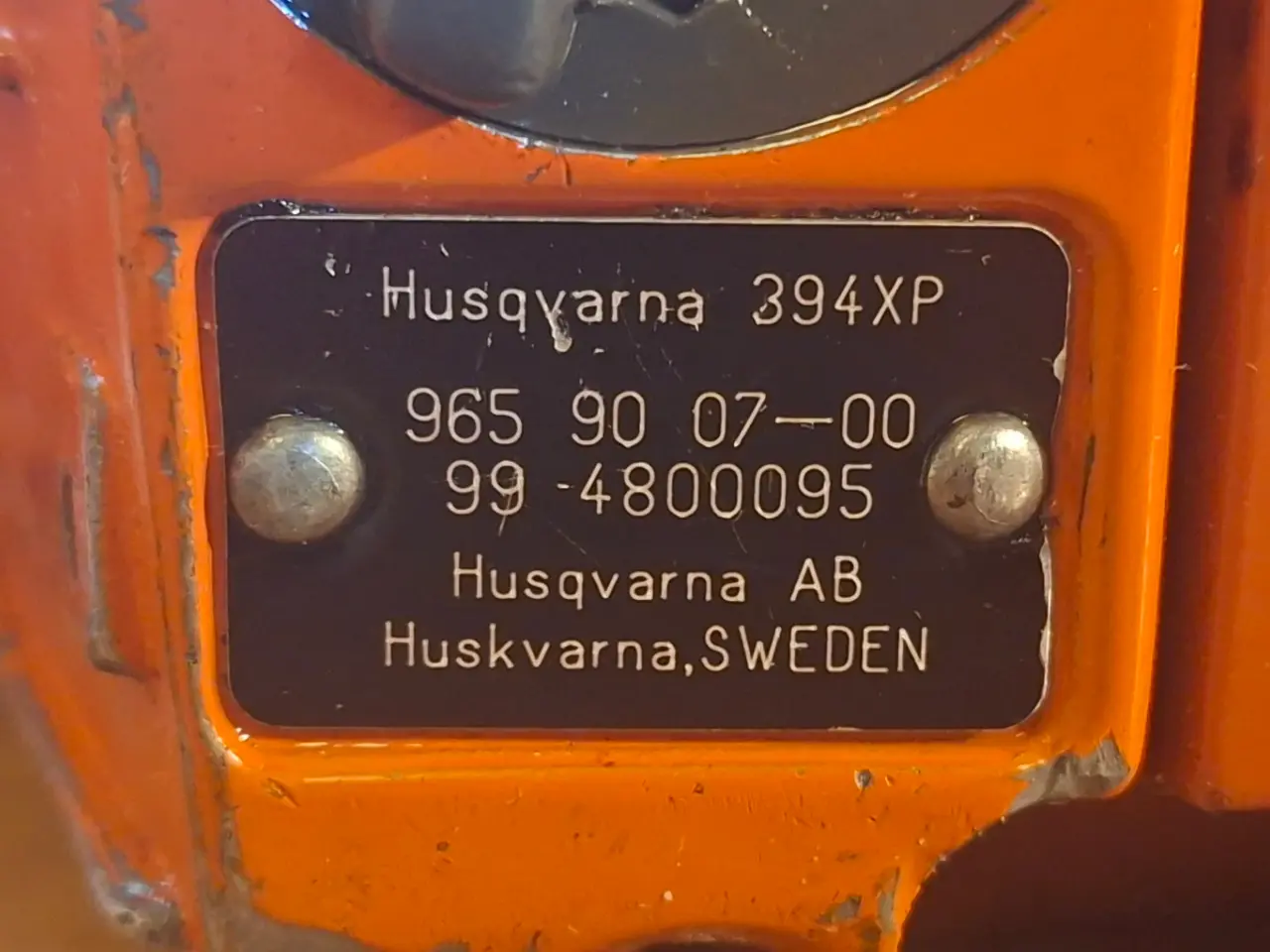 Billede 5 - Husqvarna 394XP motorsav